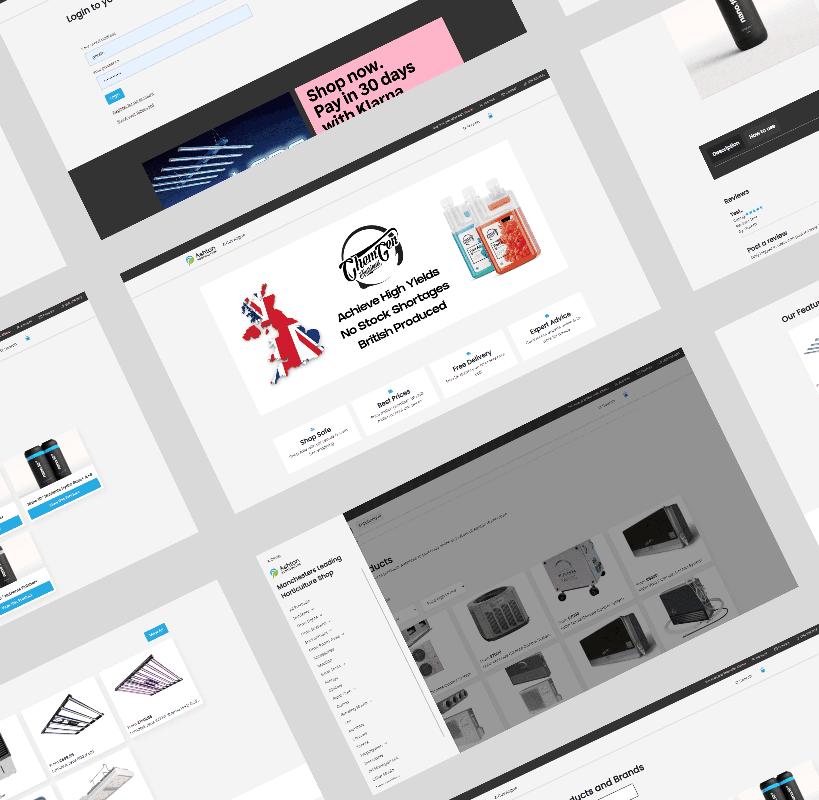 Ashton Horticulture Website