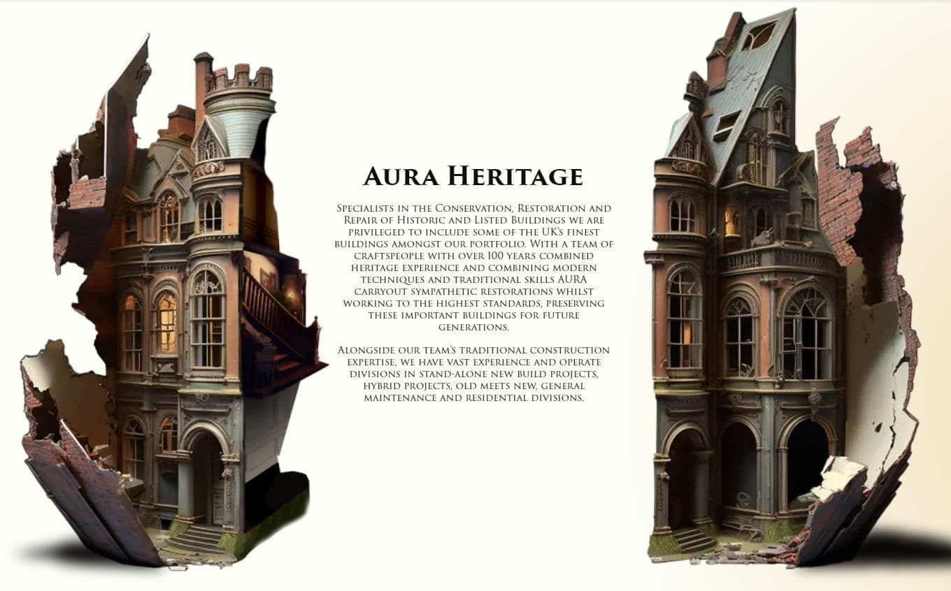 Aura Heritage Website Project