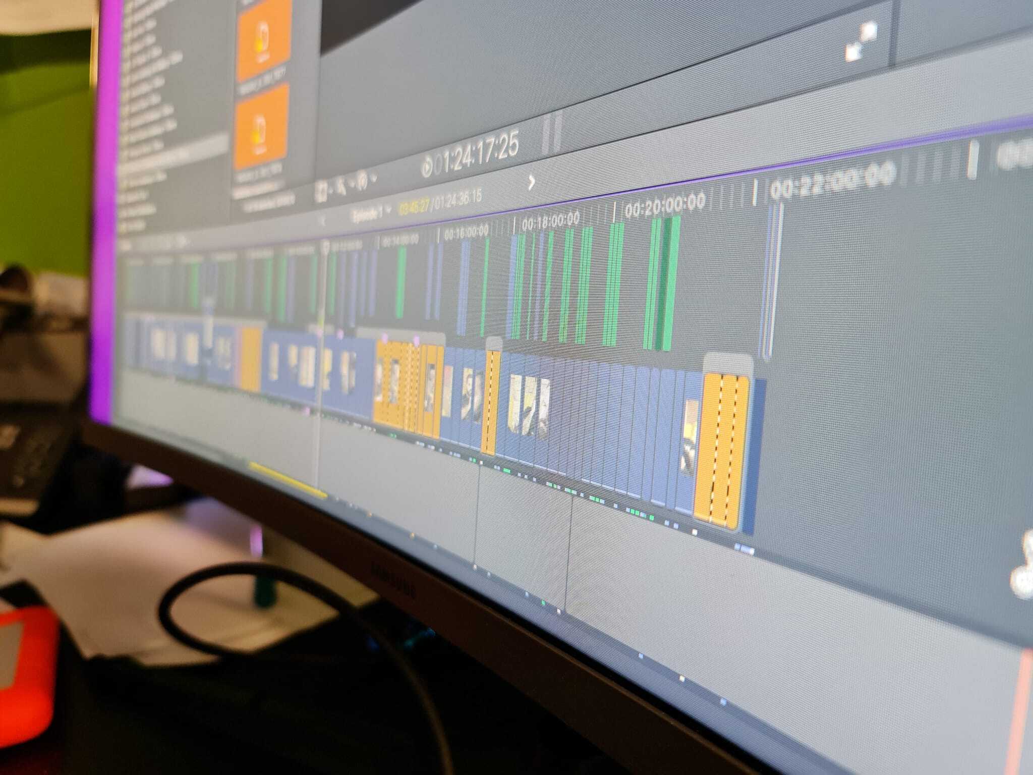 Timeline on Finalcutpro