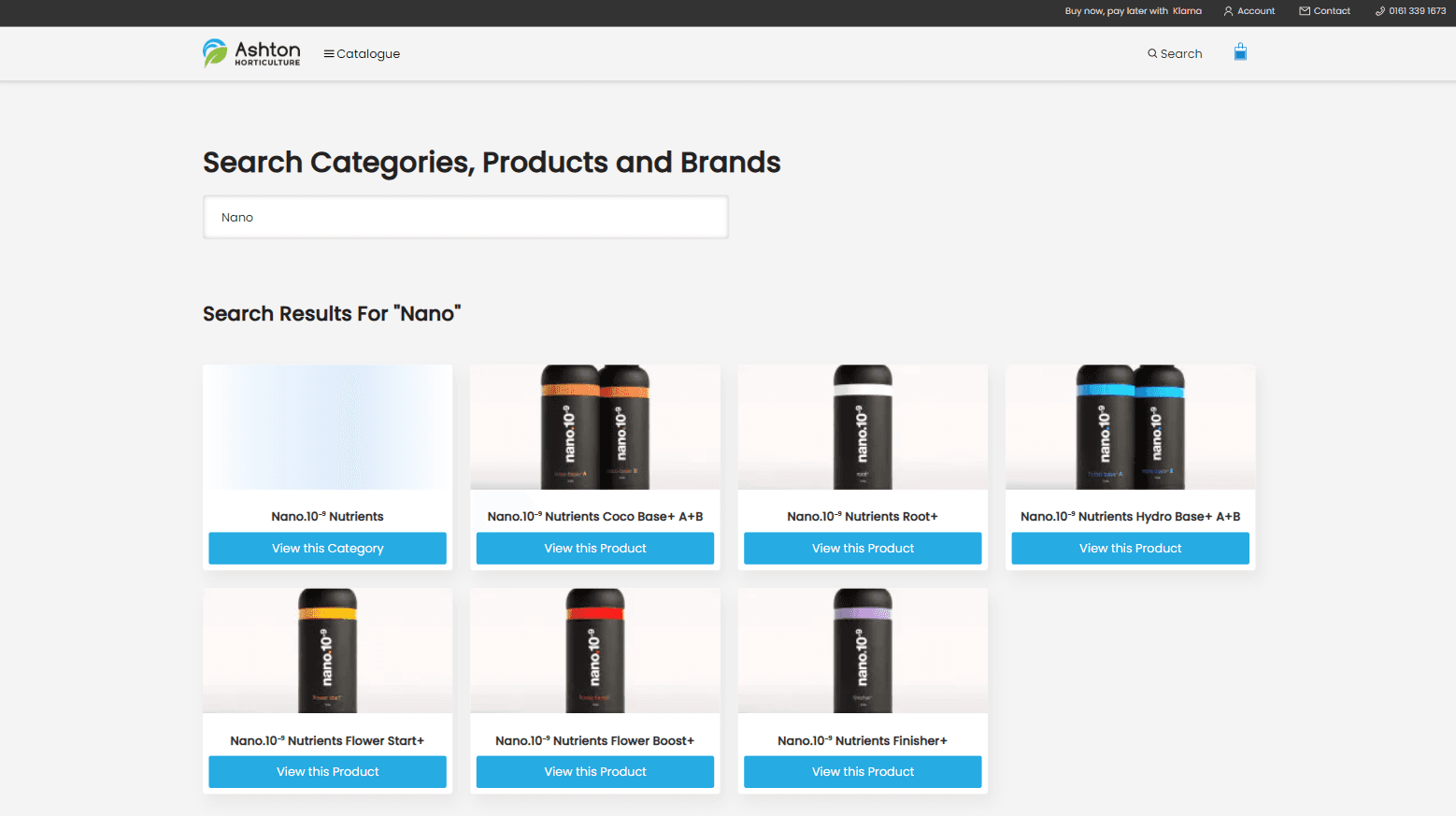 AI Powered website search, website development